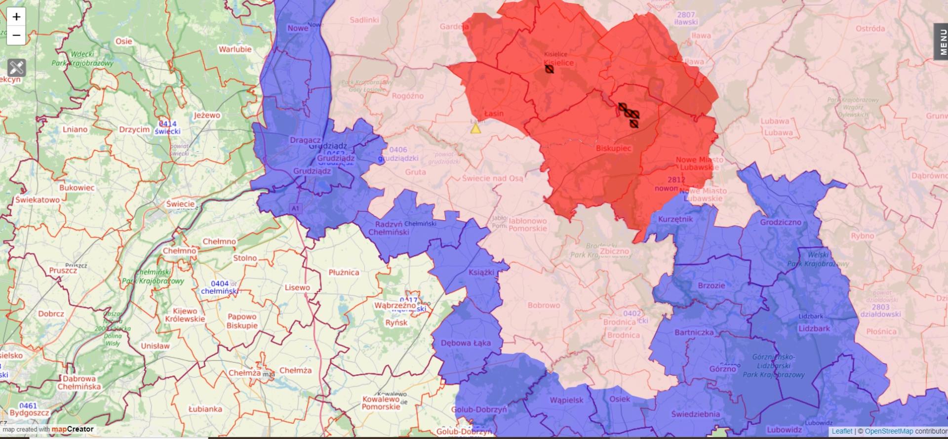 ASF w Polsce - zmiany obszarów objętych ograniczeniami na terenie województwa kujawsko-pomorskiego