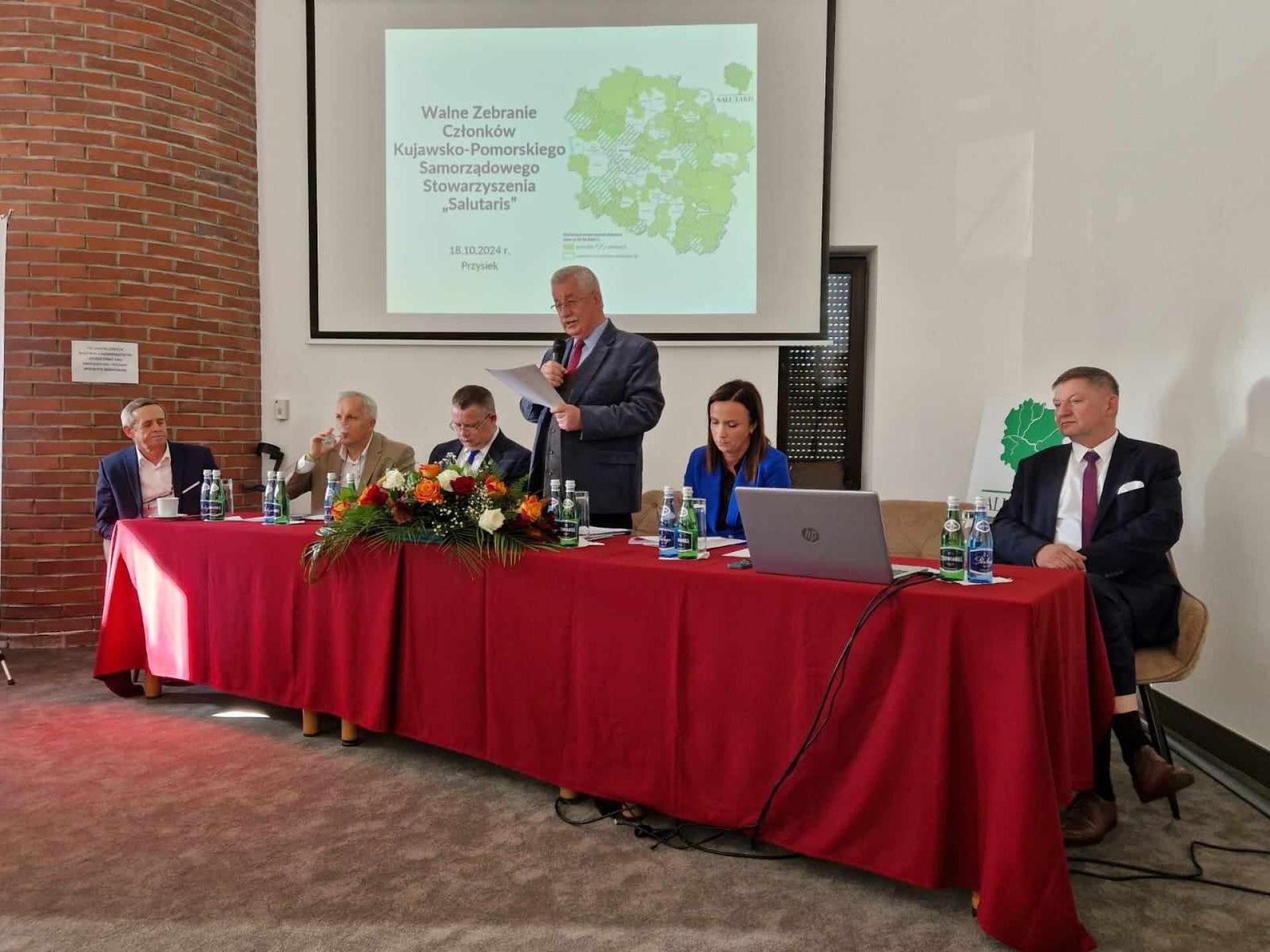 Starosta Wąbrzeski uczestniczył w Walnym Zebraniu Wyborczym Członków Stowarzyszenia Salutaris
