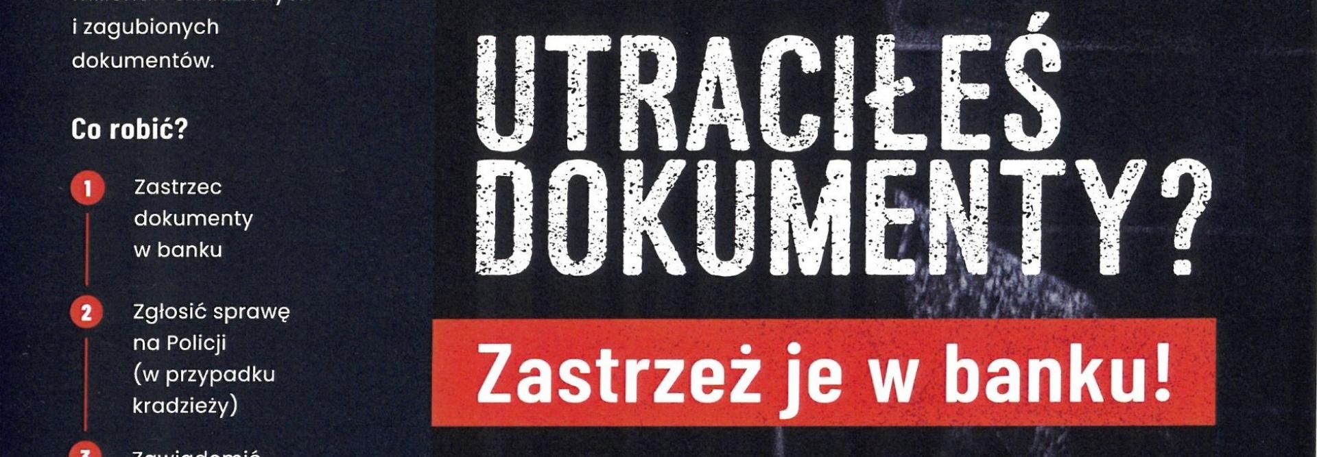 Kampania Informacyjna Systemu DOKUMENTY ZASTZREŻONE