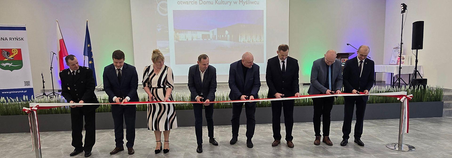 Dom Kultury w Myśliwcu już otwarty