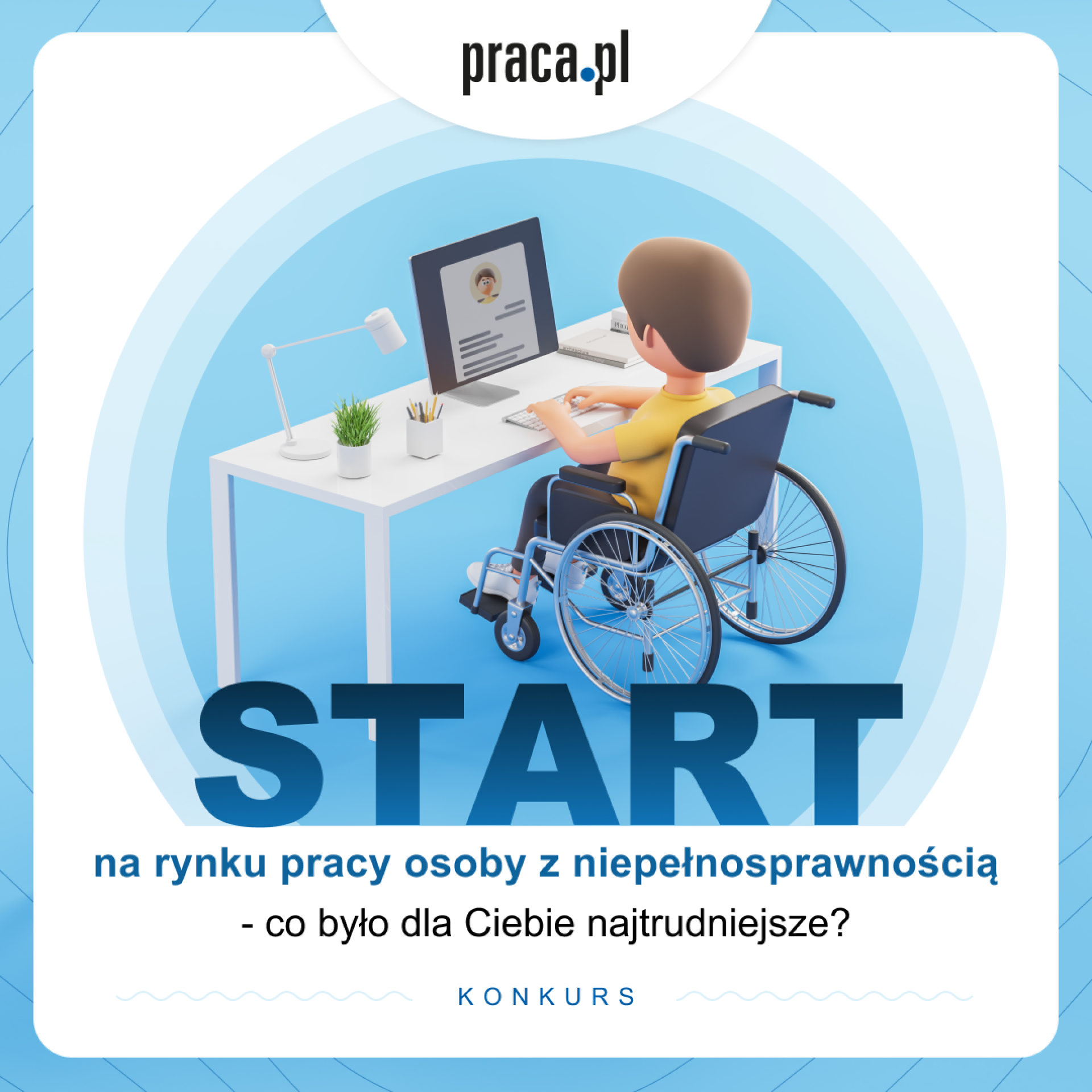 Konkurs dla osób z niepełnosprawnością !!!