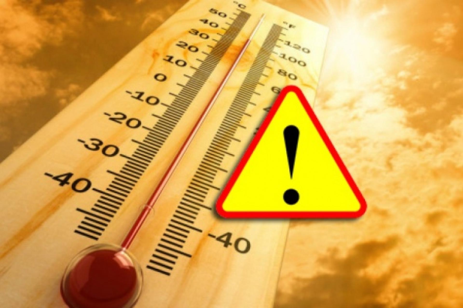 Ostrzeżenie meteorologiczne - Upały 2 stopnia!