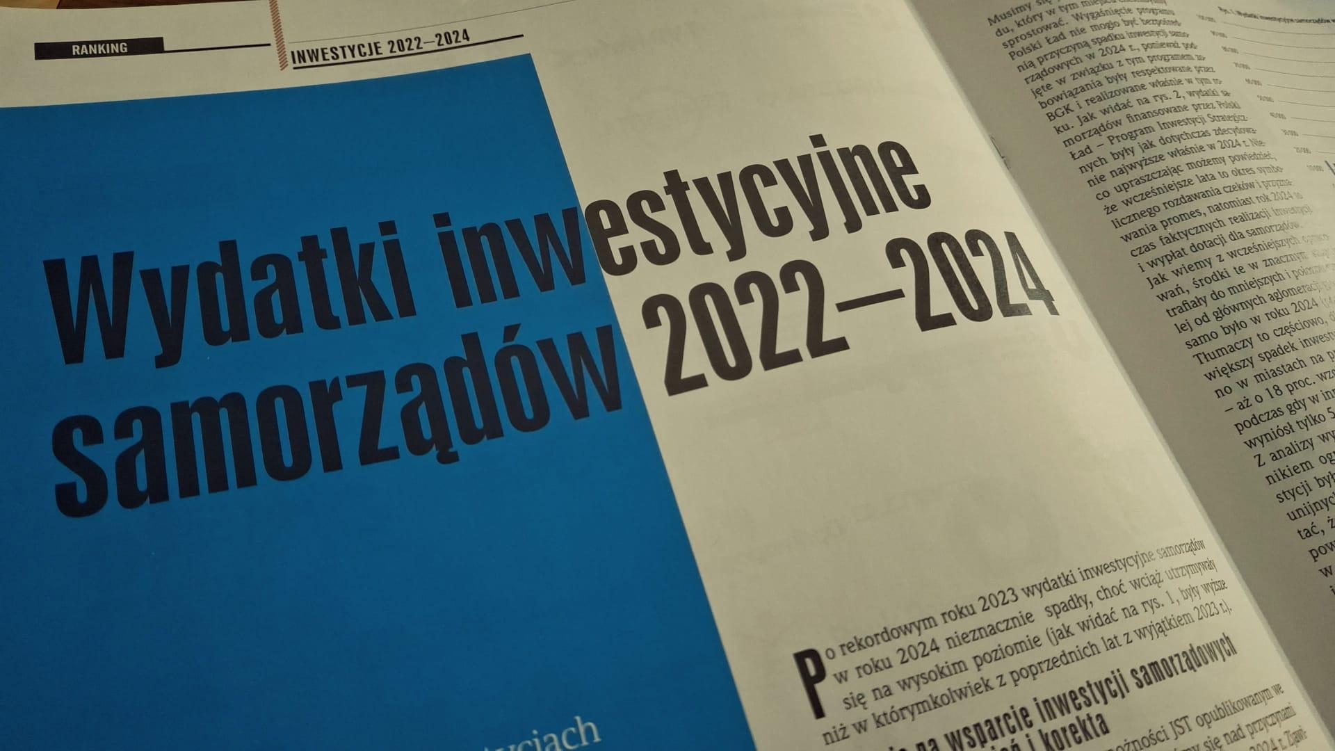 Powiat Wąbrzeski na wysokiej pozycji w województwie pod względem inwestycji !