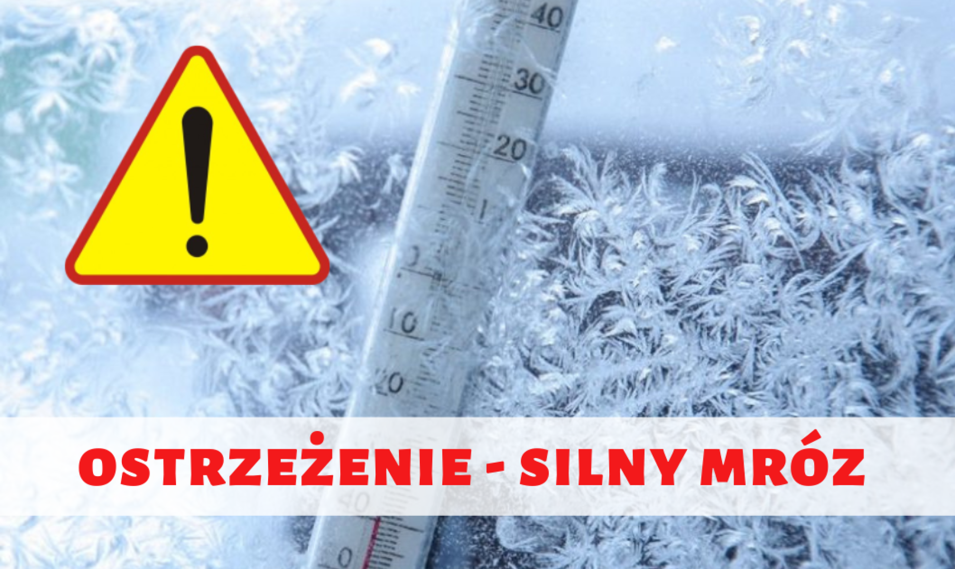 Ostrzeżenie meteorologiczne o silnym mrozie!