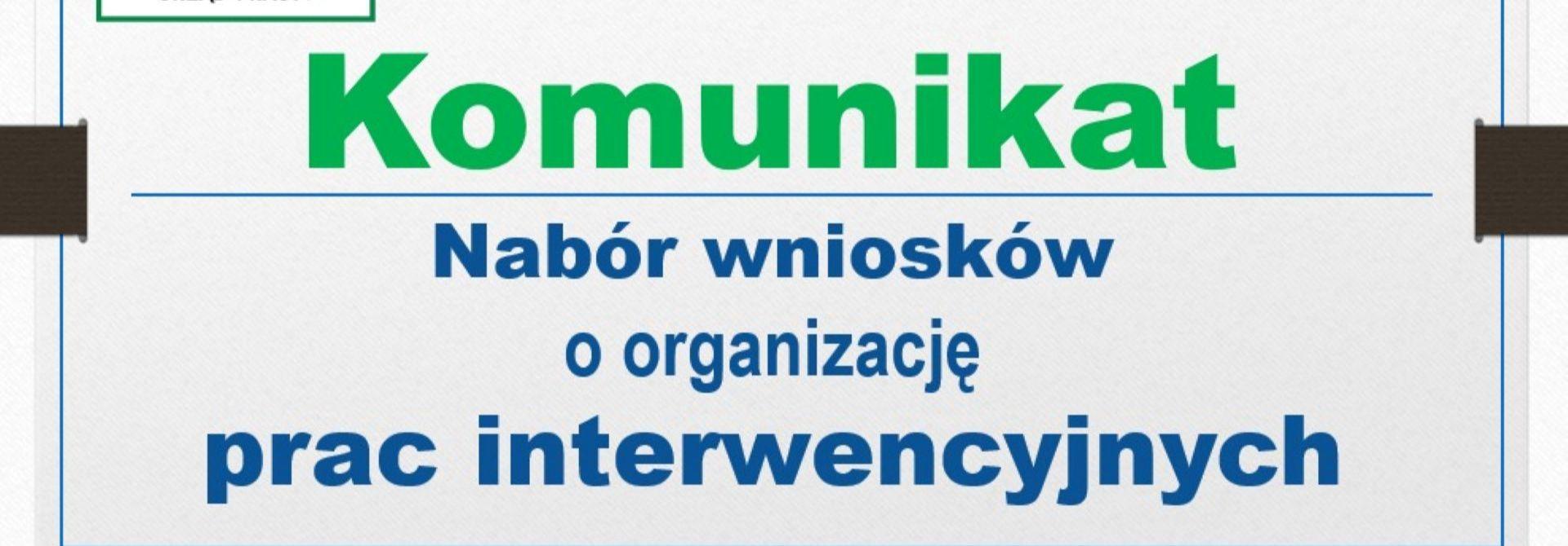 Pracodawco, Przedsiębiorco! Powiatowy Urząd Pracy w Wąbrzeźnie ogłasza nabór wniosków o organizację prac interwencyjnych