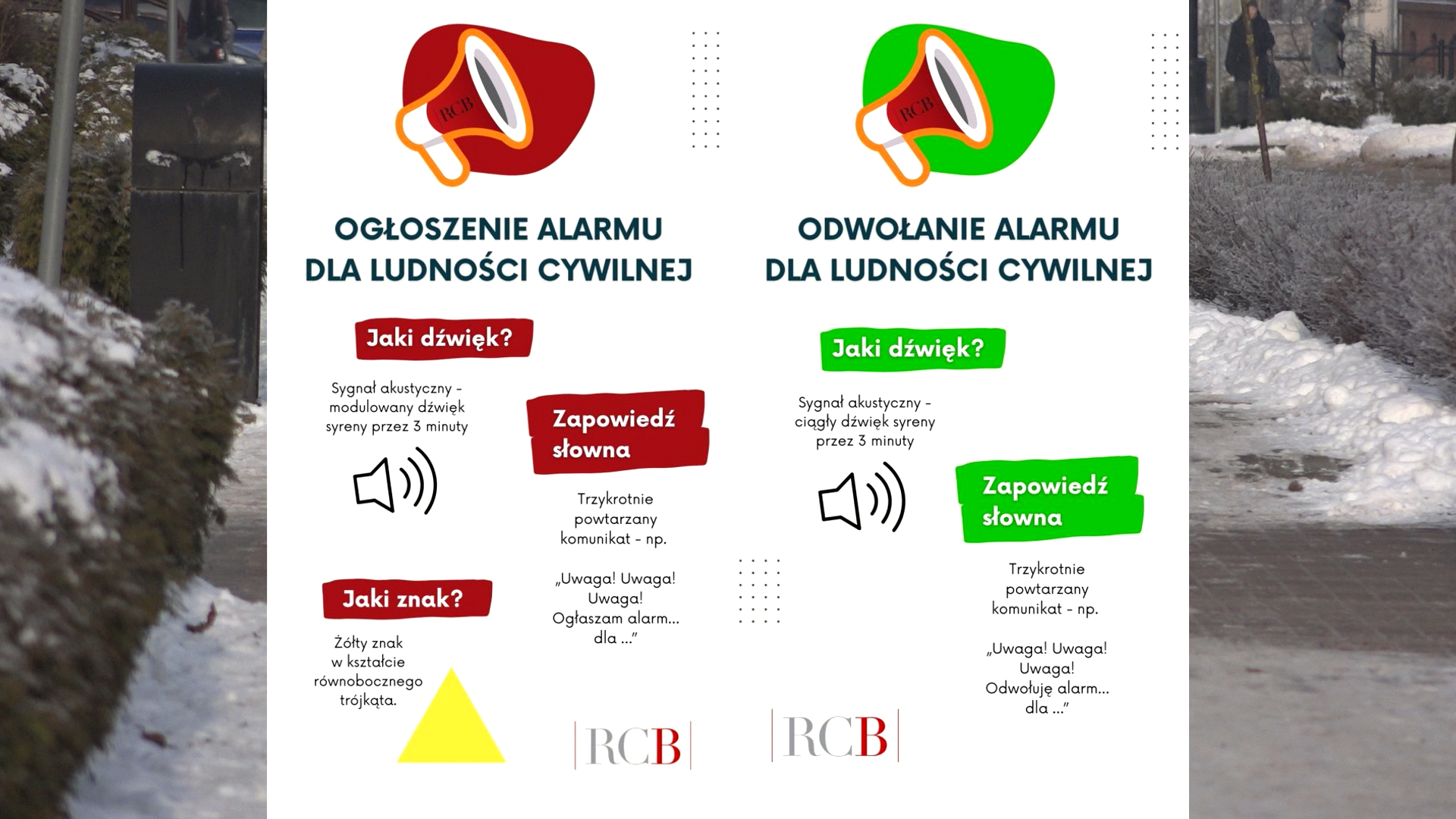 Sygnały alarmowe - co zrobić po ich usłyszeniu?