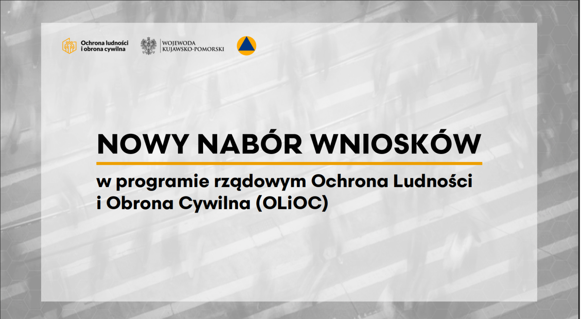 Nabór wniosków w ramach Programu Ochrony Ludności i Obrony Cywilnej w 2026 roku