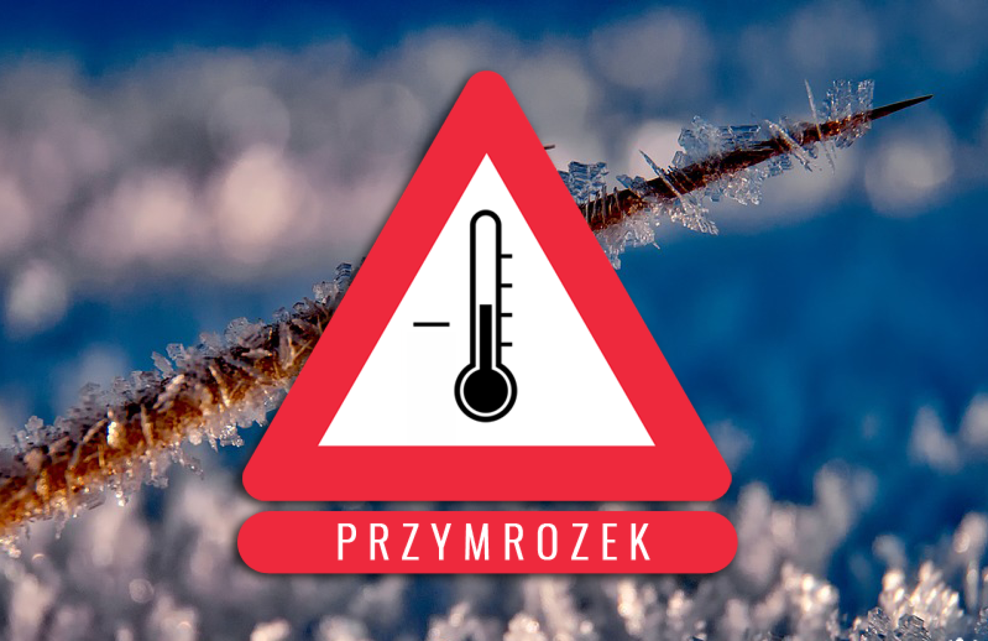 Ostrzeżenie meteorologiczne - przymrozki!