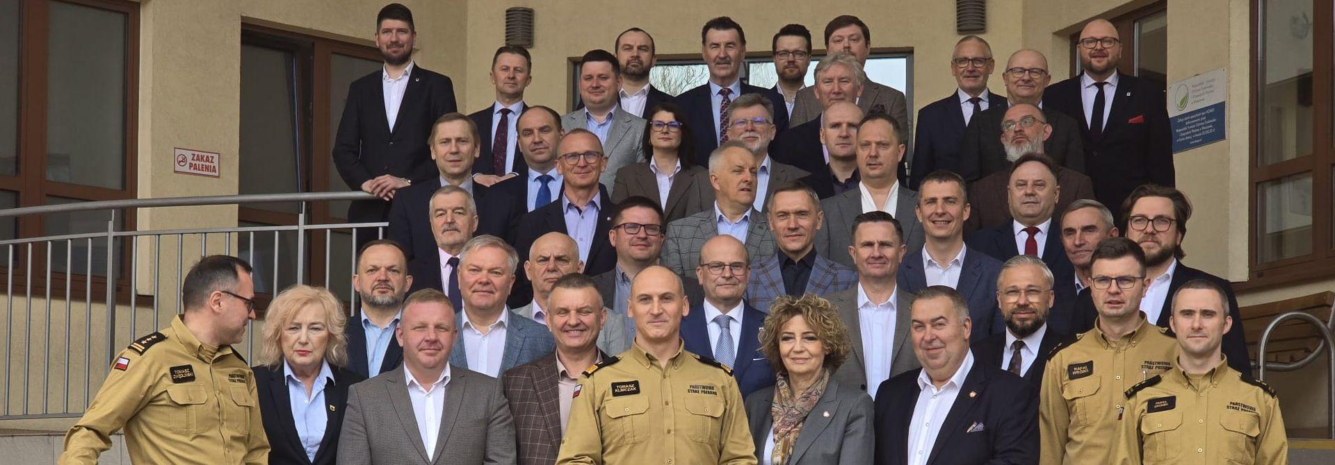 Starosta Wąbrzeski na Wyższym Kursie Ochrony Ludności