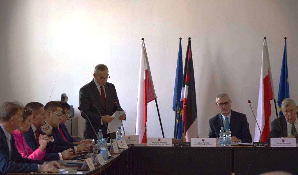 XXXVI sesja Rady Powiatu w Wąbrzeźnie