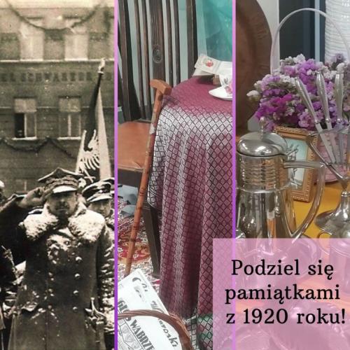 Podziel się pamiątkami z 1920 r. Apel Wąbrzeskiej Biblioteki.